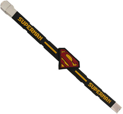 

Rich & Famous Rubber Bracelet, Black