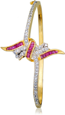 63% OFF on Alysa Alloy Cubic Zirconia Rhodium, Gold-plated Bracelet 63% OFF on Alysa Alloy Cubic Zirconia Rhodium, Gold-plated Bracelet