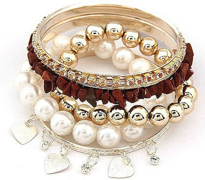 73% OFF on CRUNCHY FASHION Alloy Bangle Set(Pack of 5) 73% OFF on CRUNCHY FASHION Alloy Bangle Set(Pack of 5)