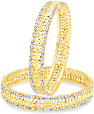 

Sukkhi Alloy Gold-plated Bangle(Pack of 2