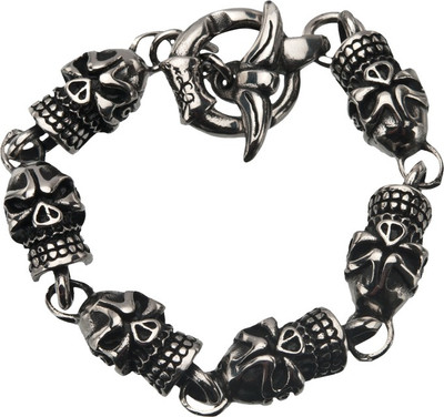 

Inox Jewelry Stainless Steel Bracelet, Silver