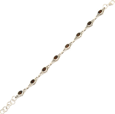 

Eekaba Sterling Silver Topaz Sterling Silver Bracelet, Brown