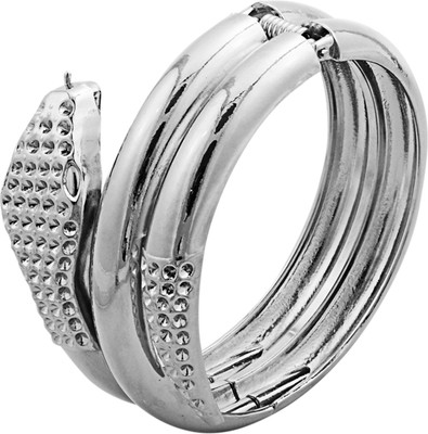 

Silvery Metal Bracelet, Silver