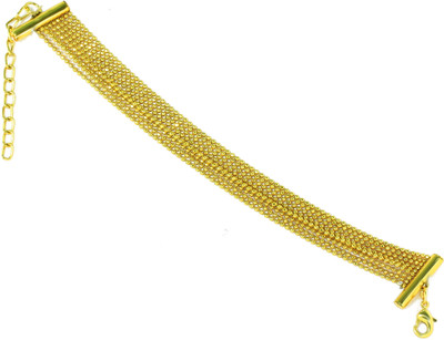 

Zaveri Pearls Zinc Gold-plated Bracelet