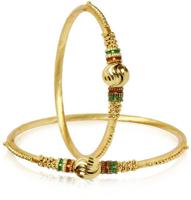 ZENEME Alloy Bangle Set(Pack of 2)