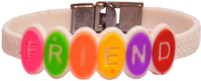 

Men Style Silicone Bracelet, White