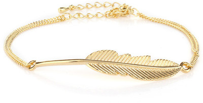 

Thingalicious Alloy Bracelet, Gold