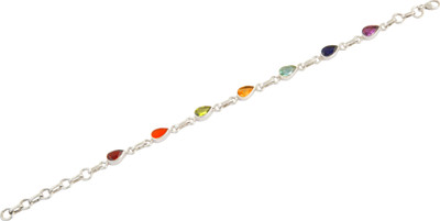 

Eekaba Sterling Silver Sterling Silver Bracelet, Multicolor
