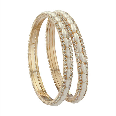 73% OFF on Luxor Alloy Yellow Gold Bangle Set(Pack of 2) 73% OFF on Luxor Alloy Yellow Gold Bangle Set(Pack of 2)