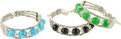 

Aaishwarya Alloy Beads Bracelet Set(Pack of 3, Multicolor