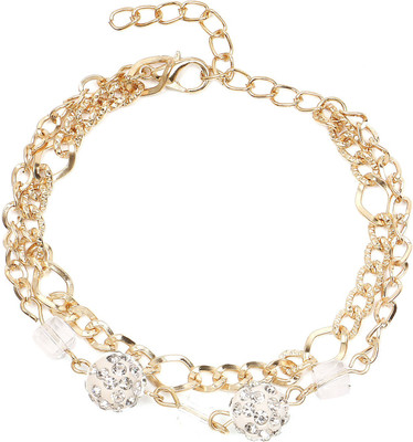 Johareez Alloy Gold-plated Bracelet