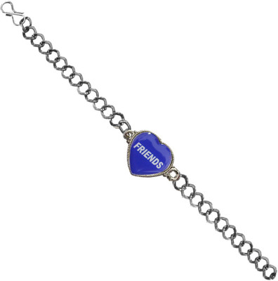 

Rich & Famous Alloy Rhodium Bracelet, Multicolor