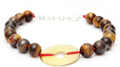 

Satyamani Stone Quartz Bracelet, Brown