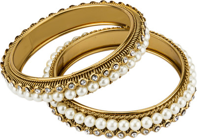 

CTW Copper Bangle Set(Pack of 2), Gold