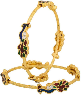 Beunew Alloy Bangle Set(Pack of 2)