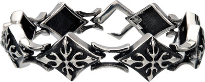 

Inox Jewelry Stainless Steel Cuff, Silver
