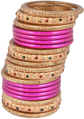 

Shreeng Lac Bangle Set(Pack of 20), Multicolor