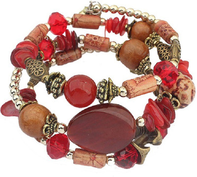 

Aaishwarya Alloy Bracelet, Red