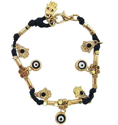 

Mehrunnisa Metal Bracelet, Black