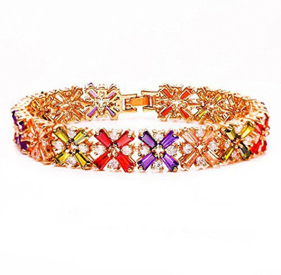 

Jewels Galaxy Alloy Bracelet, Multicolor