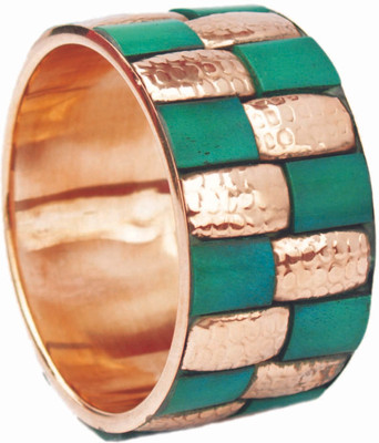 

VR Designers Metal Kada, Green;gold