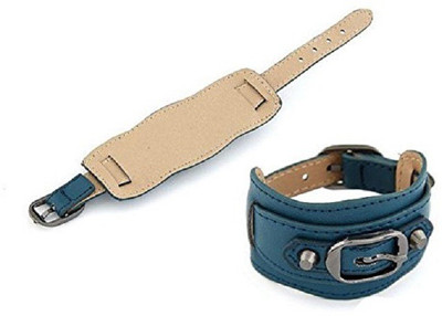 

Girlz! Leather Bracelet, Blue