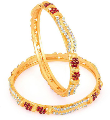 

Sukkhi Copper Gold-plated Bangle Set(Pack of 2