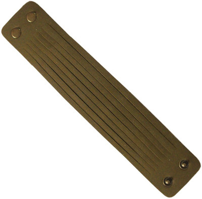 

Rich & Famous Leather Bracelet, Bronze
