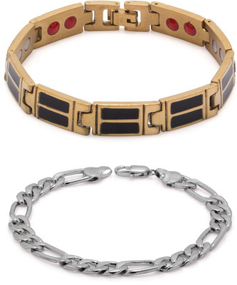 

Voylla Alloy Gold-plated Bracelet(Pack of 2)