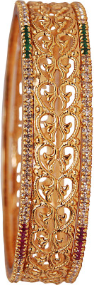 

Jewbang Alloy Gold-plated Bangle, Multicolor
