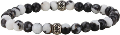 

Zobello Stone Bracelet, Black;white