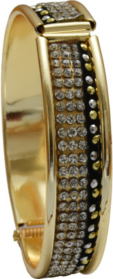 

High Trendz Alloy Zircon Gold-plated Bracelet