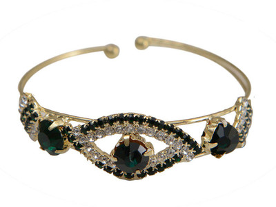 Taj Pearl Alloy Cuff, Gold