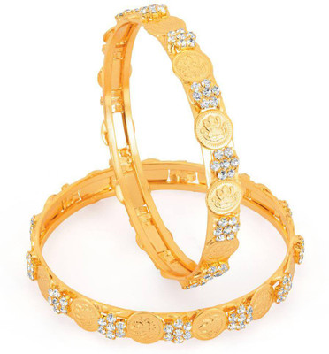 

Sukkhi Copper Gold-plated Bangle Set(Pack of 2