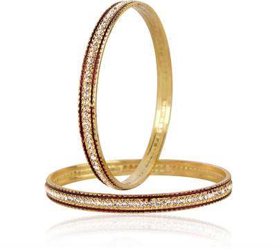 85% OFF on VK Jewels Alloy Cubic Zirconia Bangle Set(Pack of 2) 85% OFF on VK Jewels Alloy Cubic Zirconia Bangle Set(Pack of 2)