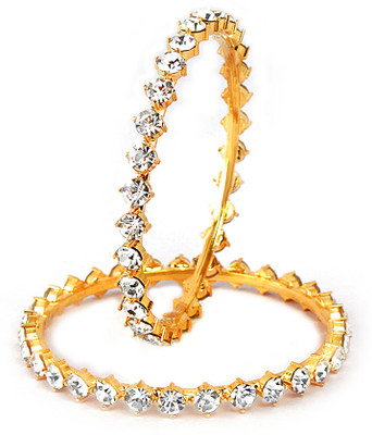 80% OFF on VK Jewels Brass Cubic Zirconia Bangle Set(Pack of 4) 80% OFF on VK Jewels Brass Cubic Zirconia Bangle Set(Pack of 4)