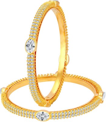 Sukkhi Alloy Gold-plated Bangle Set(Pack of 2)