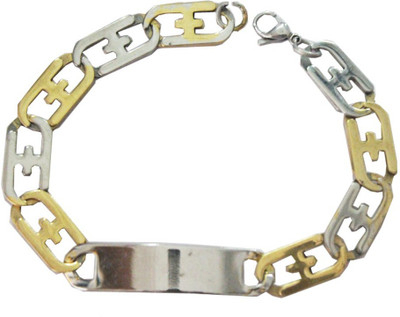 

Rich & Famous Alloy Gold-plated Bracelet, Gold;silver