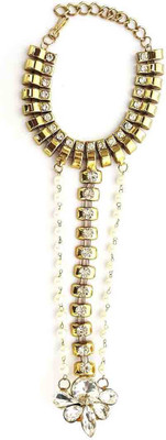 

Mehrunnisa Metal Bracelet, Gold