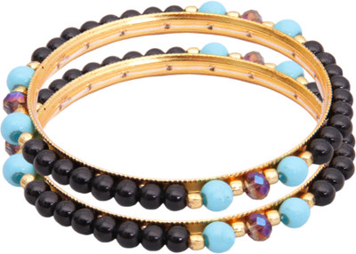 91% OFF on Classique Designer Jewellery Alloy Bangle Set(Pack of 2)
