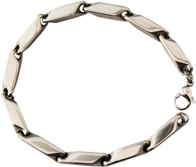 

Rich & Famous Stainless Steel Bracelet, Silver