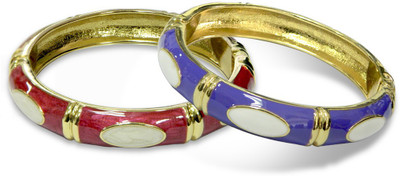 

Peora Alloy Bangle Set(Pack of 2), Multicolor
