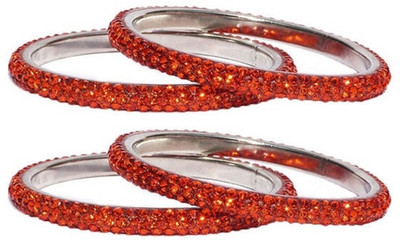 Hyderabad Bangles Lac Brass Bangle Set(Pack of 4)