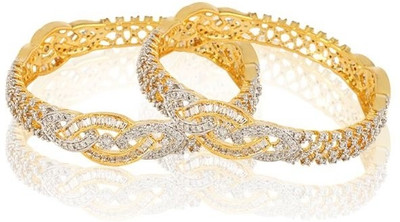 55% OFF on Moksh Jewels Alloy Bangle Set(Pack of 2) 55% OFF on Moksh Jewels Alloy Bangle Set(Pack of 2)