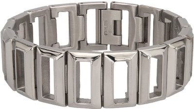 

Inox Jewelry Stainless Steel Bracelet, Silver