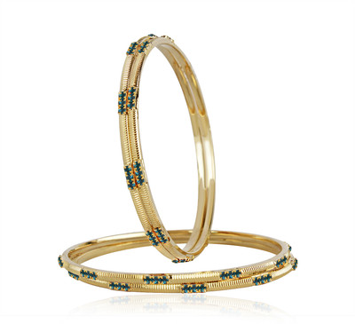 84% OFF on VK Jewels Alloy Cubic Zirconia Bangle Set(Pack of 2) 84% OFF on VK Jewels Alloy Cubic Zirconia Bangle Set(Pack of 2)
