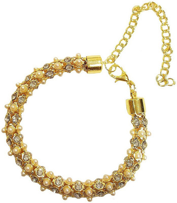 

Mehrunnisa Metal Bracelet, Gold