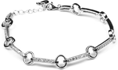 

Arisidh Sterling Silver Sterling Silver Bracelet, Multicolor