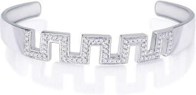 

Peora Alloy Rhodium Bracelet, Silver