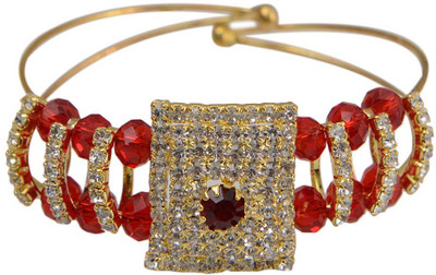 

Taj Pearl Alloy Cuff, Gold
